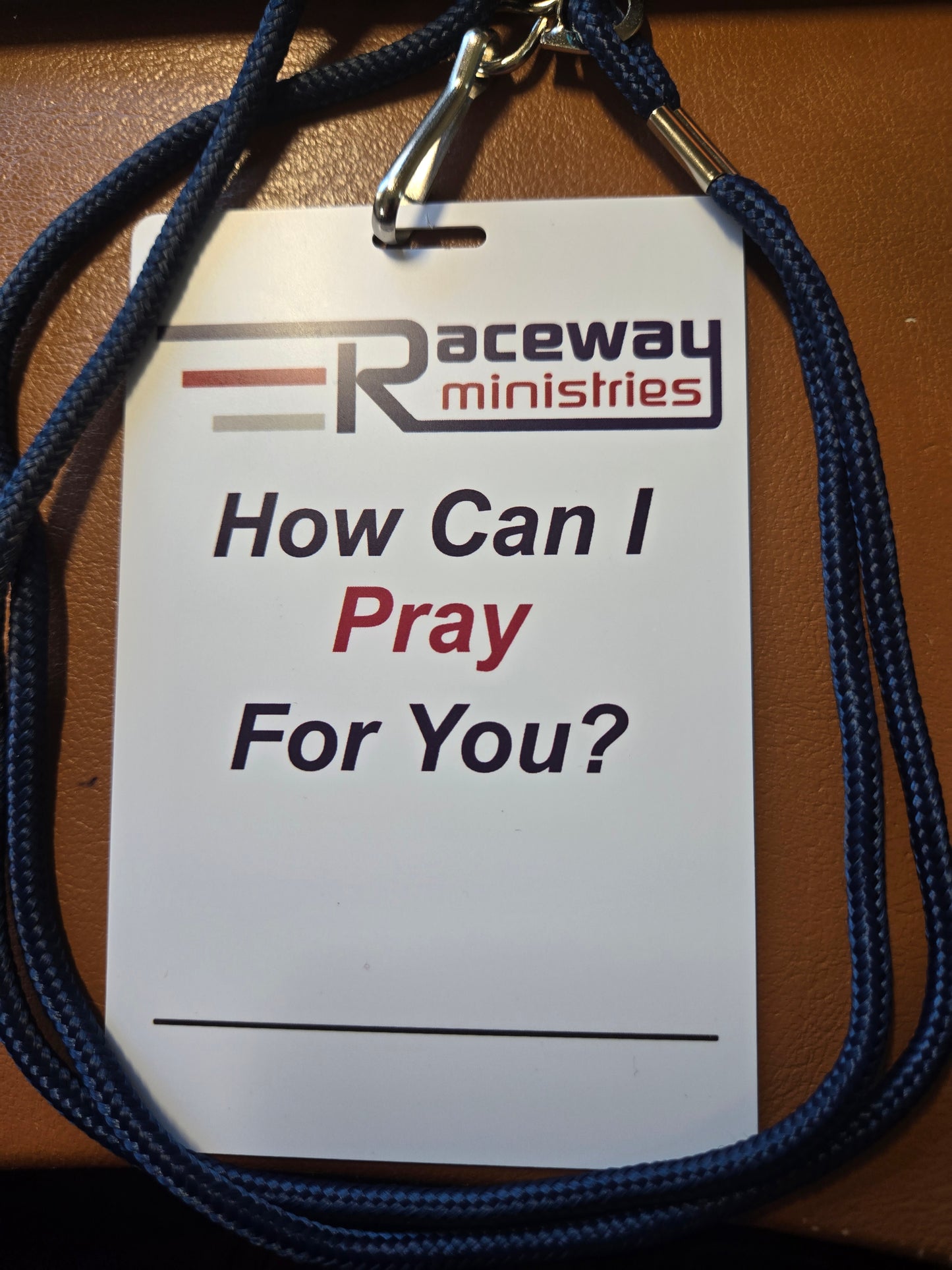 How Can I Pray for You (Name Badges) (25 per bag w/lanyard)
